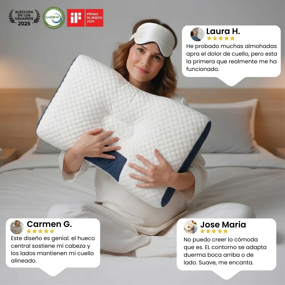 Almohada de Curva Cervical Inteligente – Cervicalix™